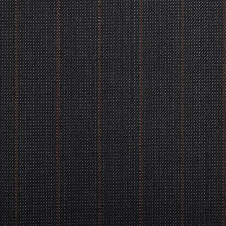 15012 Dark Grey Pindot With Orange Stripe Quartz Super 100